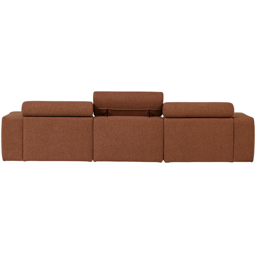 NOVI CHAISE LONGUE BANK RECHTS BOUCLE TERRA