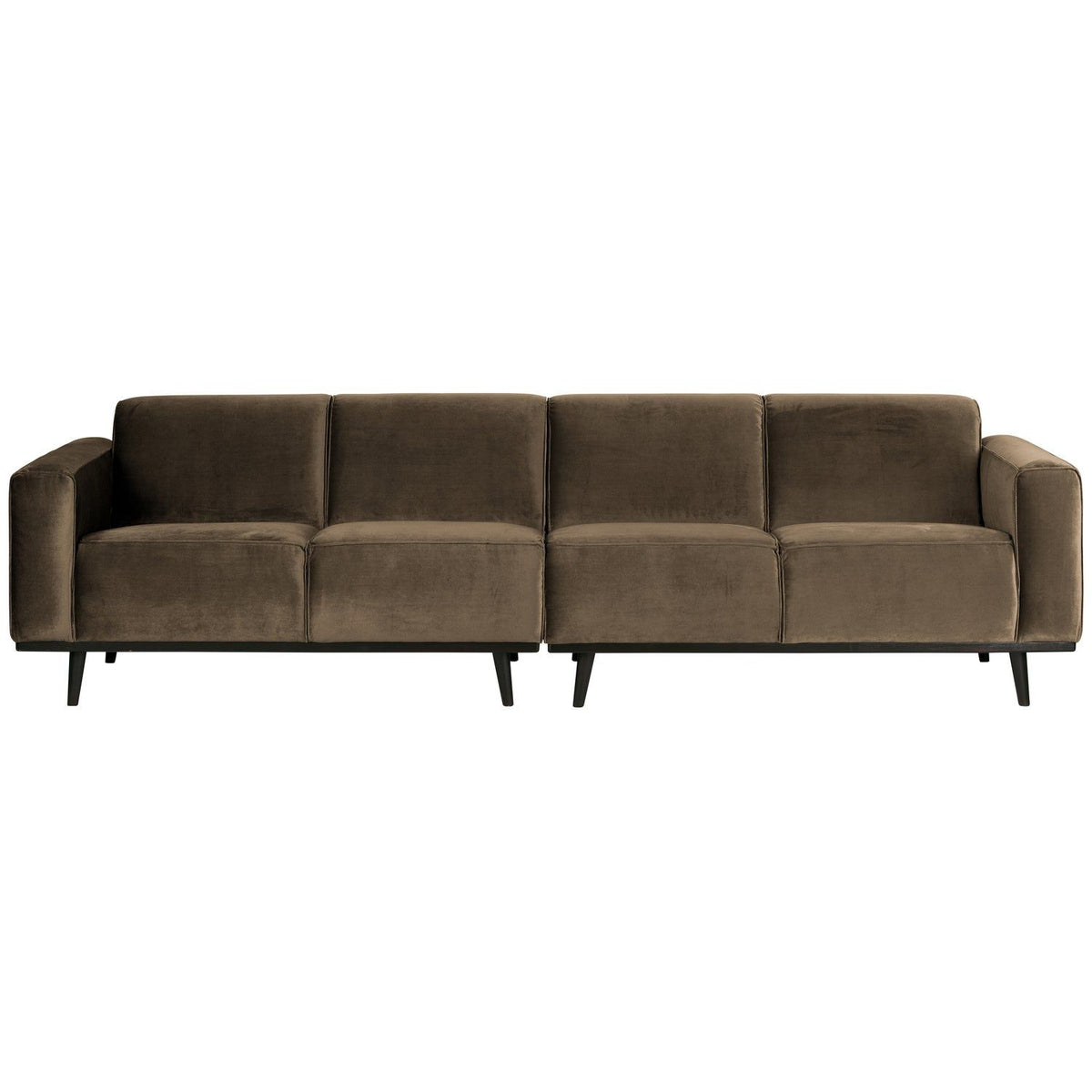 STATEMENT 4-ZITS BANK 280 CM VELVET TAUPE