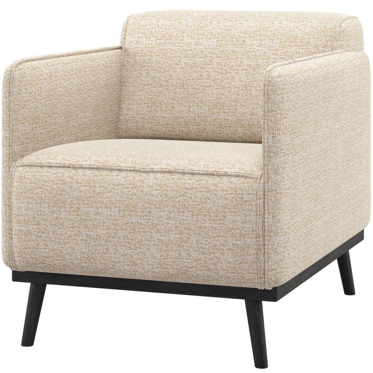 STATEMENT FAUTEUIL MET ARM BEIGE MELANGE