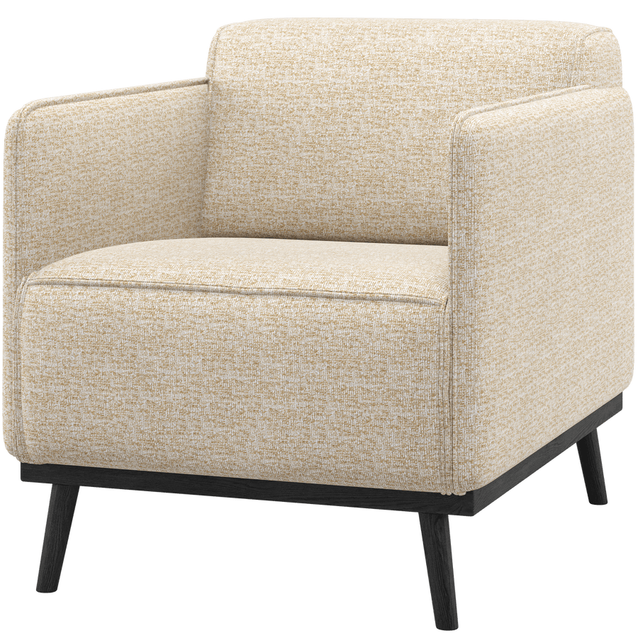 STATEMENT FAUTEUIL MET ARM BEIGE MELANGE