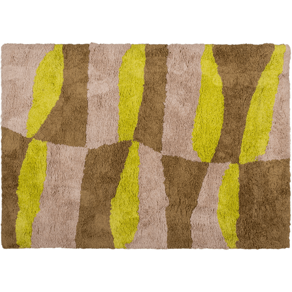 MUSA VLOERKLEED GRAFISCH DESSIN NATUREL/GEEL 170X240 CM