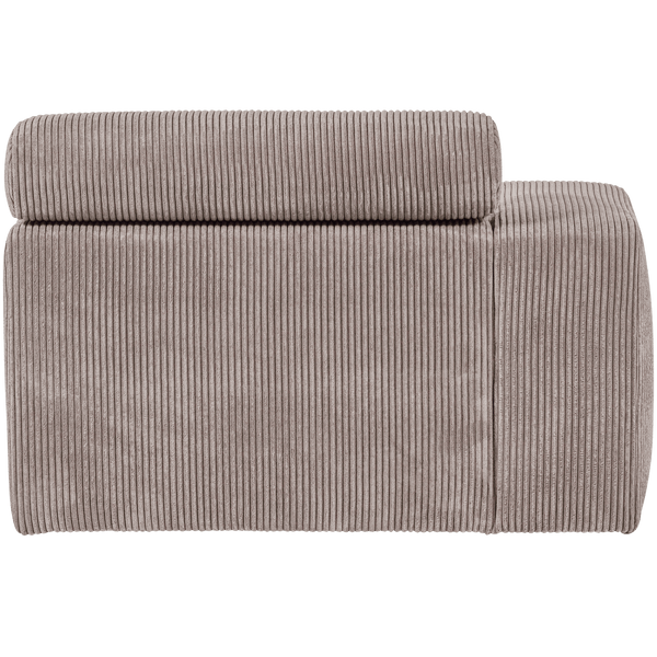 NOVI CHAISE LONGUE ELEMENT ARM LINKS RIBSTOF ZAND