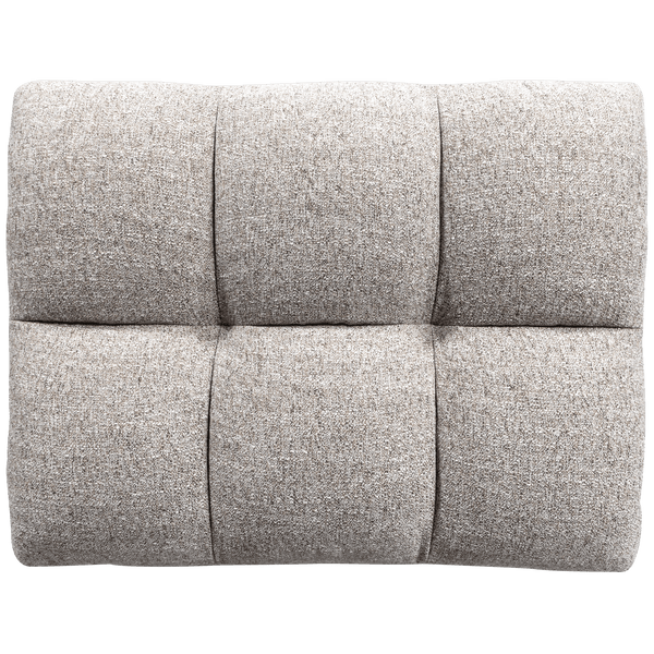 ALLURE HOCKER GEWEVEN STOF NATUREL MELANGE