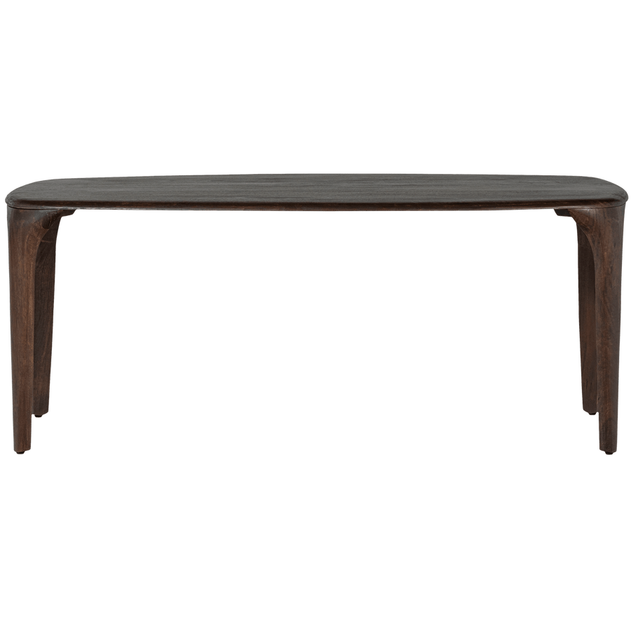 FIORE EETTAFEL MANGOHOUT DONKERBRUIN 190x95 CM