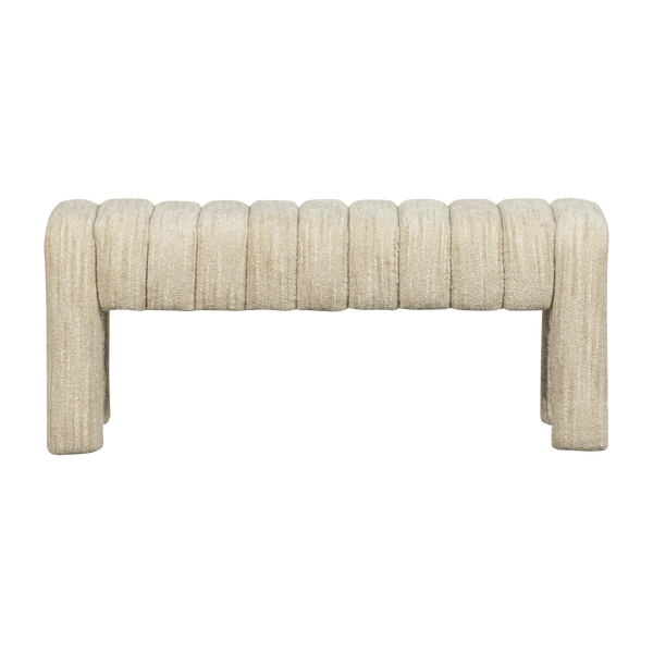 FREX GESTOFFEERD BANKJE BOUCLE NATUREL [fsc]