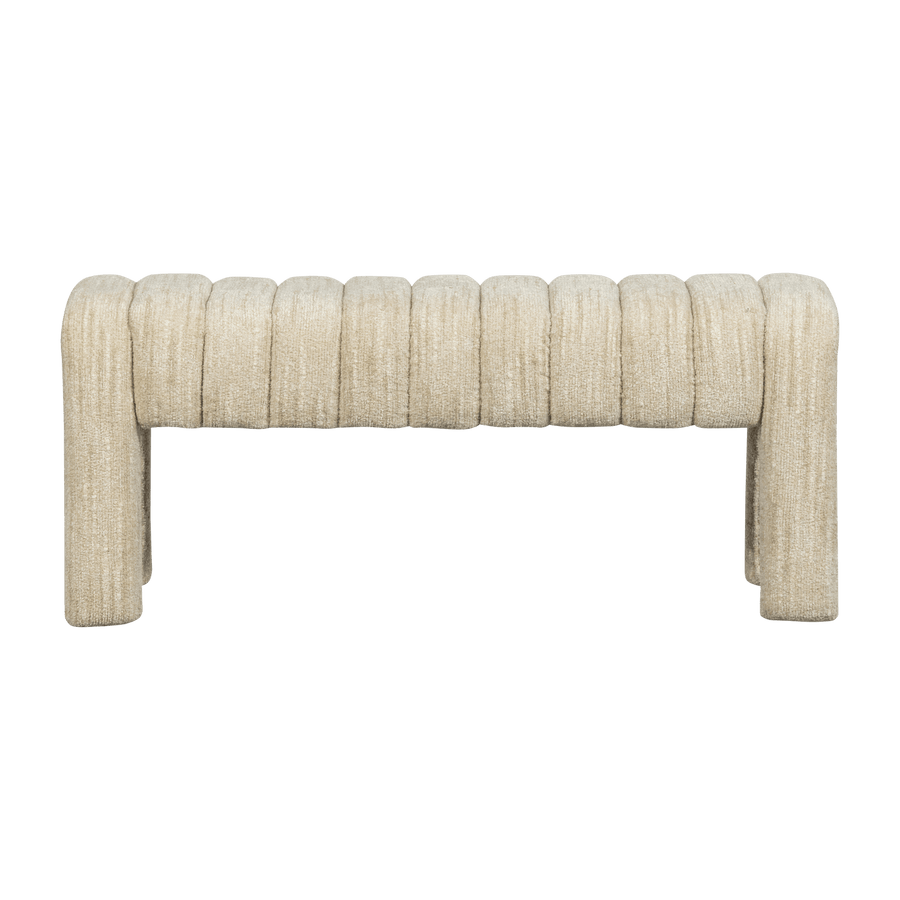 FREX GESTOFFEERD BANKJE BOUCLE NATUREL [fsc]