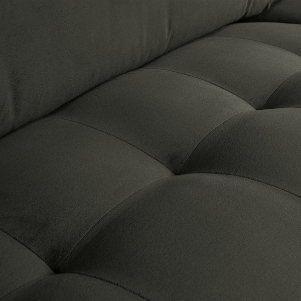 RODEO CLASSIC 2,5-ZITS BANK VELVET ANTRACIET