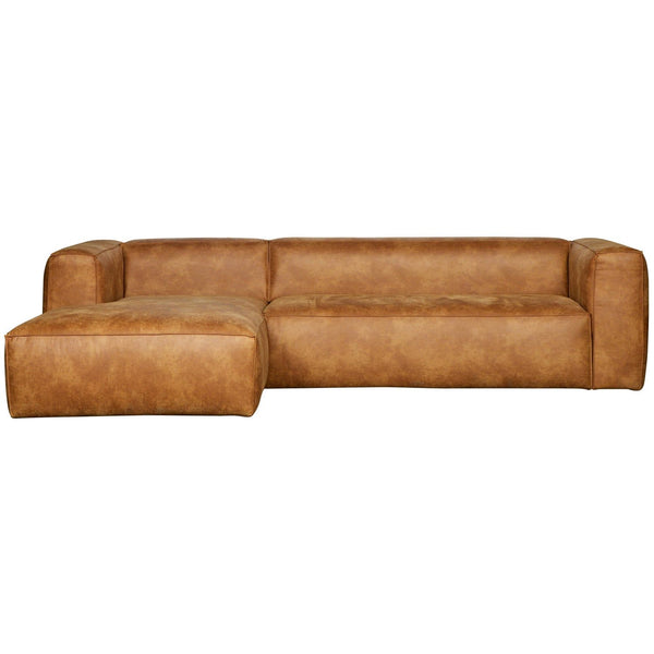 BEAN HOEKBANK LINKS ECOLEER COGNAC