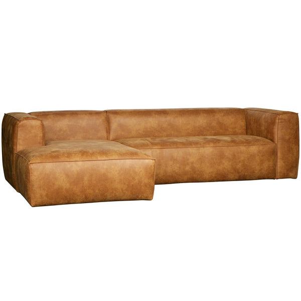 BEAN HOEKBANK LINKS ECOLEER COGNAC