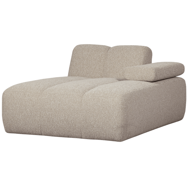 MOJO CHAISE LONGUE ELEMENT RECHTS BOUCLE BEIGE MELANGE