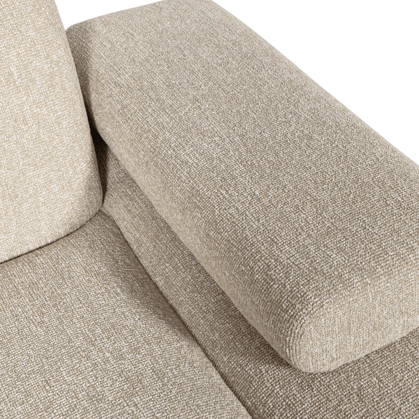 MOJO CHAISE LONGUE ELEMENT RECHTS BOUCLE BEIGE MELANGE