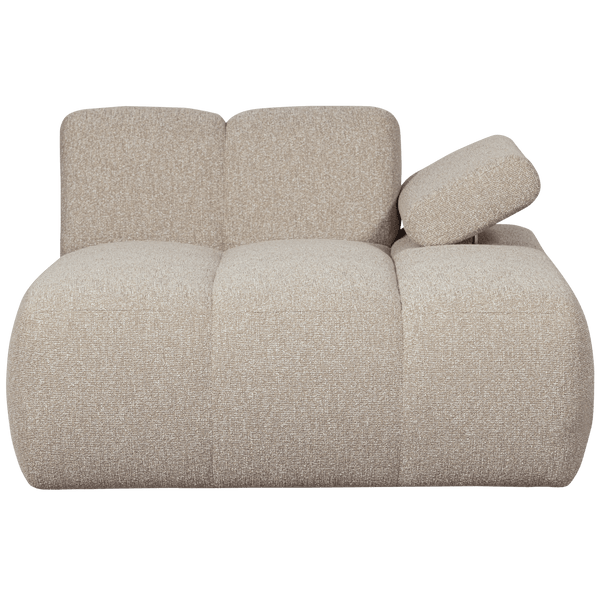 MOJO CHAISE LONGUE ELEMENT RECHTS BOUCLE BEIGE MELANGE