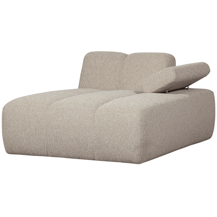 MOJO CHAISE LONGUE ELEMENT RECHTS BOUCLE BEIGE MELANGE