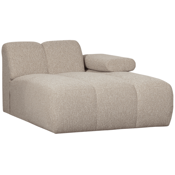 MOJO CHAISE LONGUE ELEMENT RECHTS BOUCLE BEIGE MELANGE