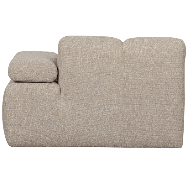 MOJO CHAISE LONGUE ELEMENT RECHTS BOUCLE BEIGE MELANGE
