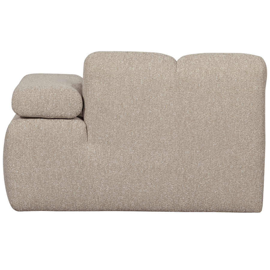 MOJO CHAISE LONGUE ELEMENT RECHTS BOUCLE BEIGE MELANGE