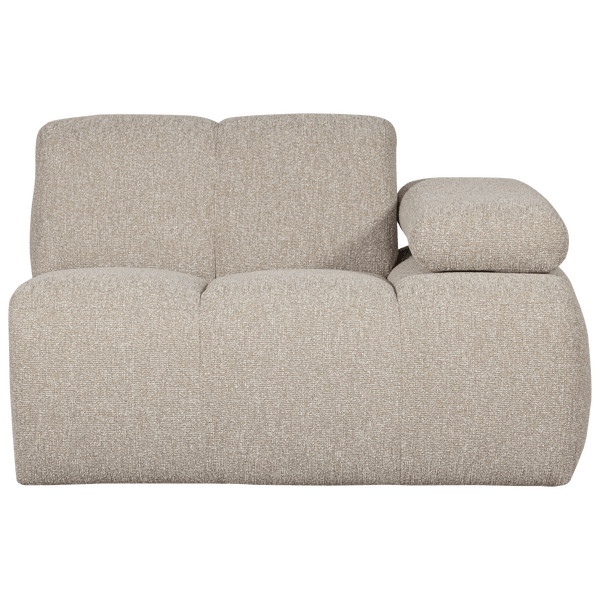 MOJO 1-ZITS ELEMENT ARM RECHTS BOUCLE BEIGE MELANGE