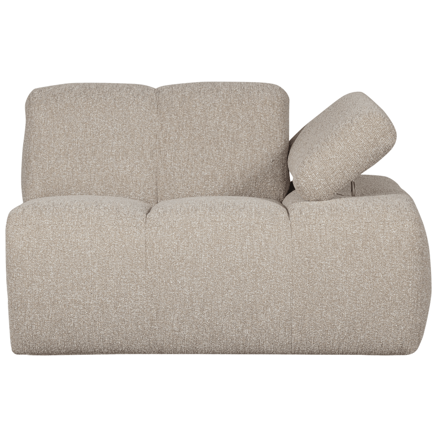 MOJO 1-ZITS ELEMENT ARM RECHTS BOUCLE BEIGE MELANGE