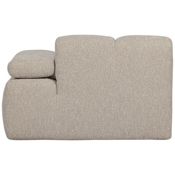 MOJO 1-ZITS ELEMENT ARM RECHTS BOUCLE BEIGE MELANGE