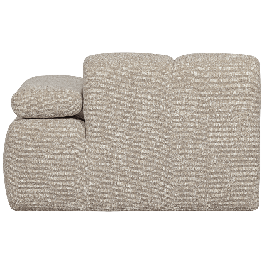 MOJO 1-ZITS ELEMENT ARM RECHTS BOUCLE BEIGE MELANGE