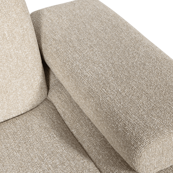 MOJO 1-ZITS ELEMENT ARM RECHTS BOUCLE BEIGE MELANGE