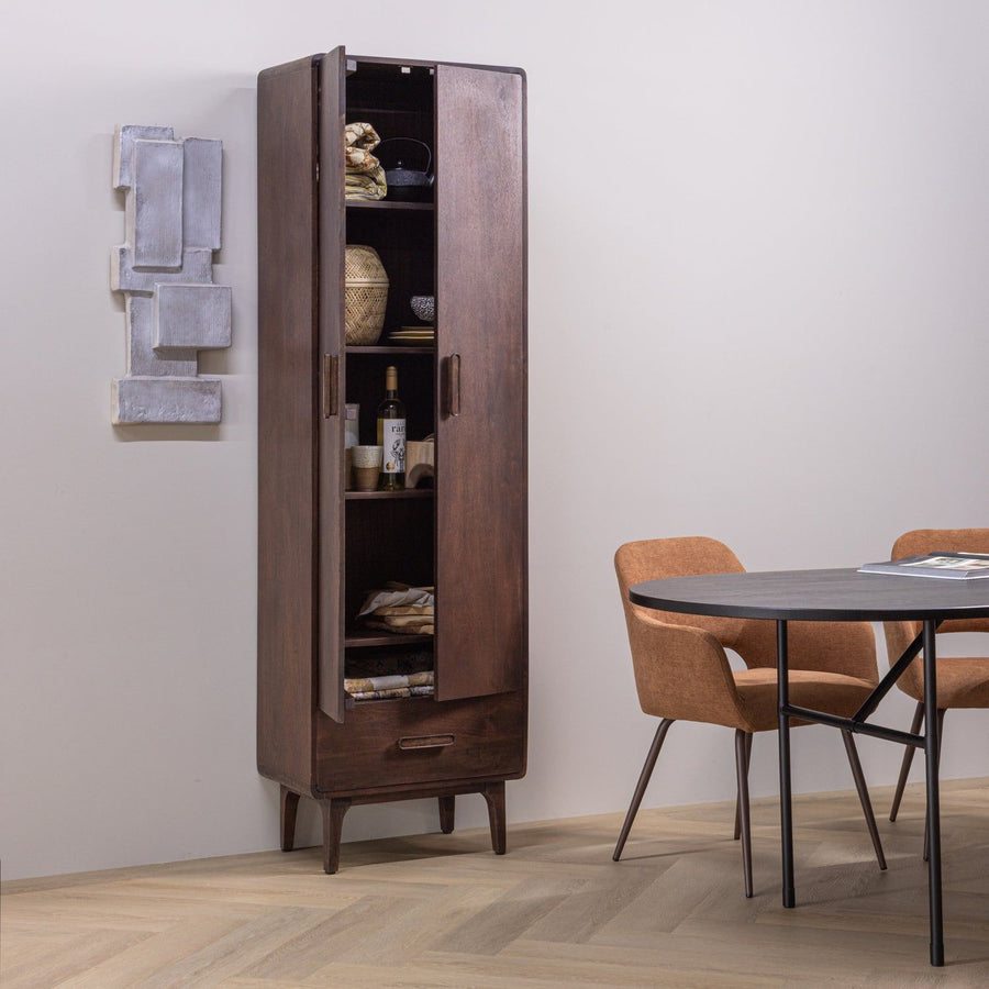 LIYA HOGE KAST MANGOHOUT DONKERBRUIN
