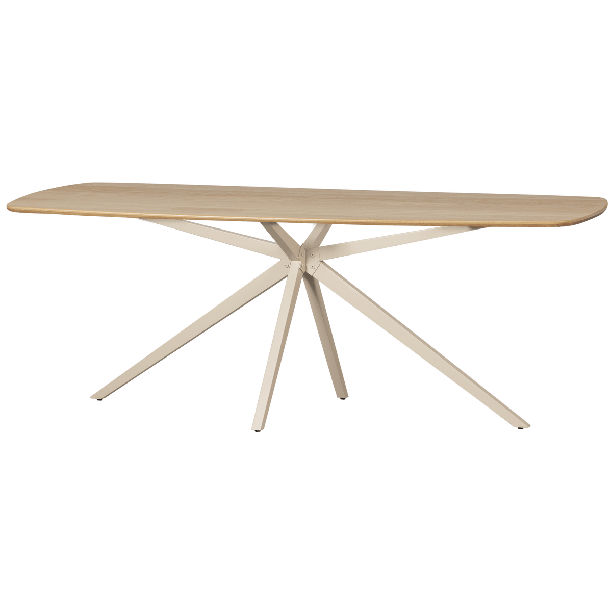 TABLO EETTAFEL DEENS OVAAL VJ 220x100 CM TRANSPARANT [fsc]