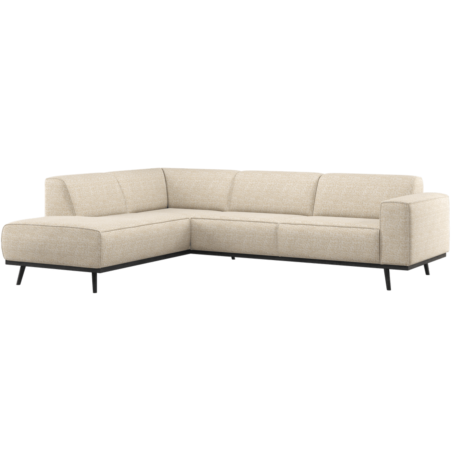 STATEMENT HOEKBANK LINKS BEIGE MELANGE