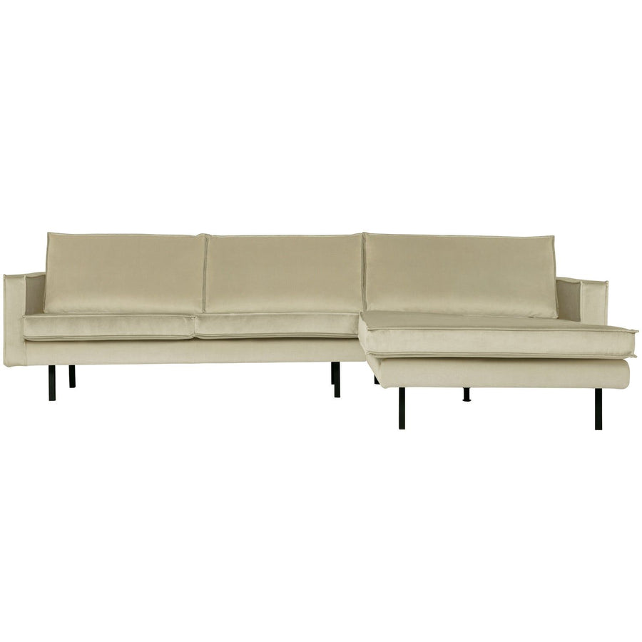 RODEO CHAISE LONGUE BANK RECHTS VELVET PISTACHE
