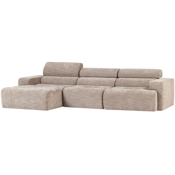 NOVI CHAISE LONGUE BANK LINKS NATUREL MELANGE