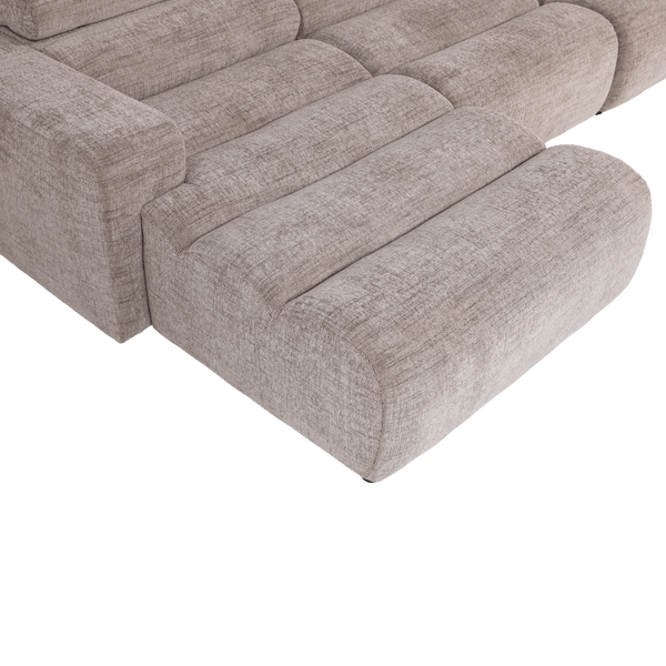 NOVI CHAISE LONGUE BANK LINKS NATUREL MELANGE