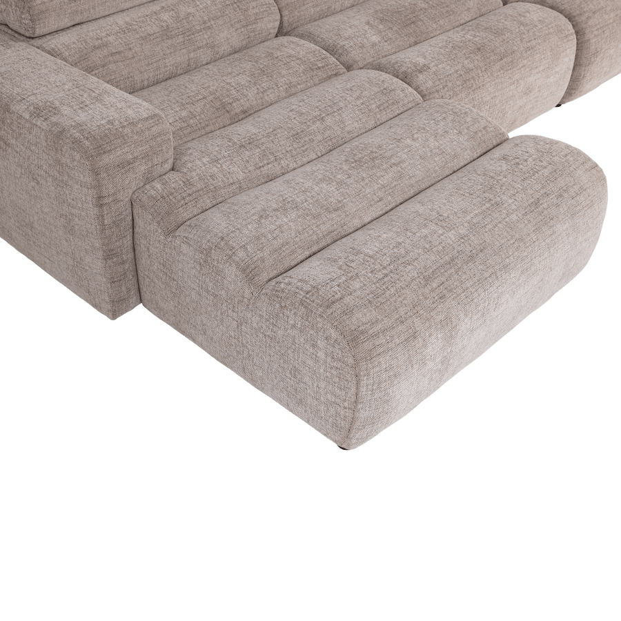 NOVI CHAISE LONGUE BANK LINKS NATUREL MELANGE