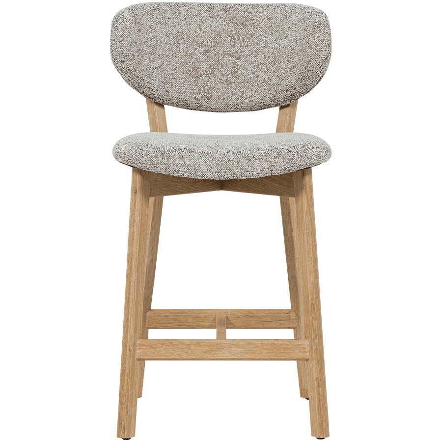UDAR BARSTOEL NATUREL MET HOUTEN FRAME NATUREL [fsc]