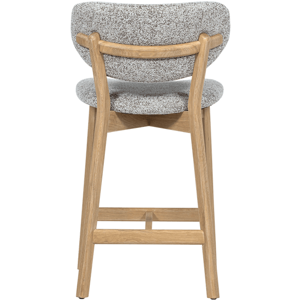 UDAR BARSTOEL NATUREL MET HOUTEN FRAME NATUREL [fsc]