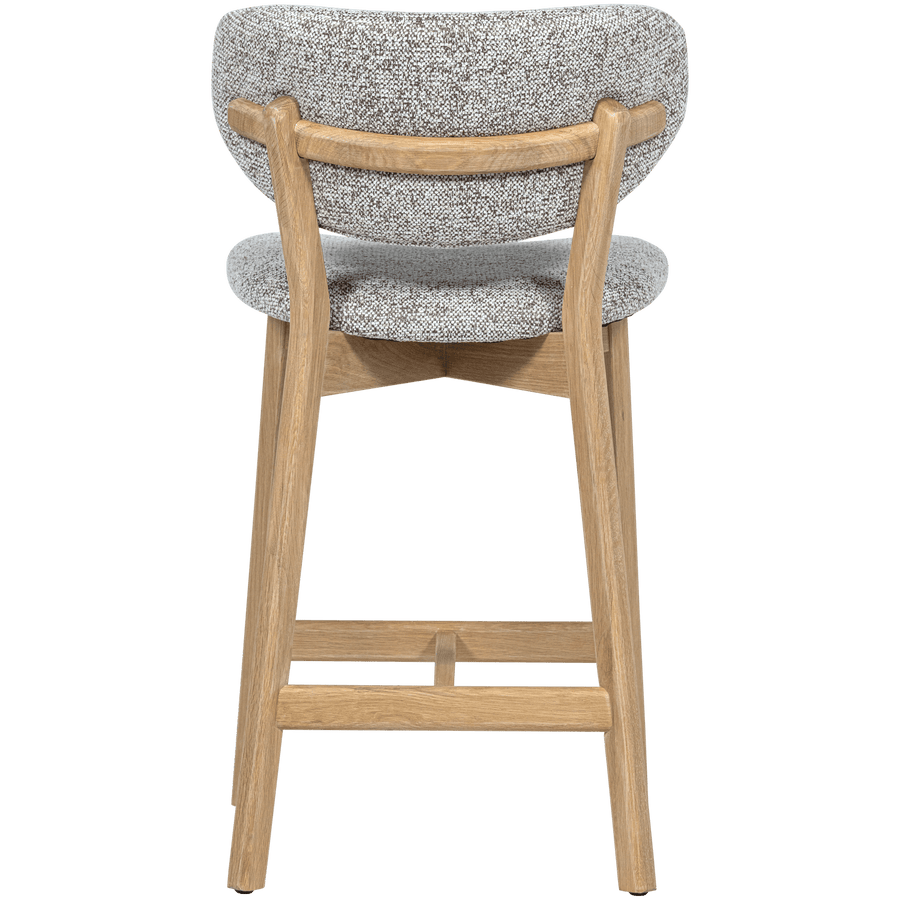UDAR BARSTOEL NATUREL MET HOUTEN FRAME NATUREL [fsc]