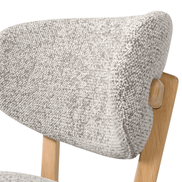 UDAR BARSTOEL NATUREL MET HOUTEN FRAME NATUREL [fsc]