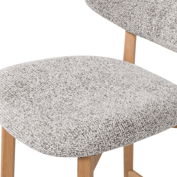 UDAR BARSTOEL NATUREL MET HOUTEN FRAME NATUREL [fsc]