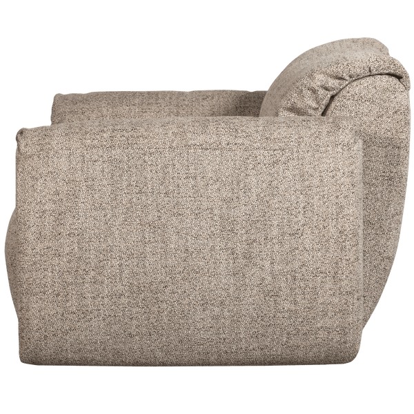 BAGGY LOVESEAT GEWEVEN STOF BRUIN MELANGE