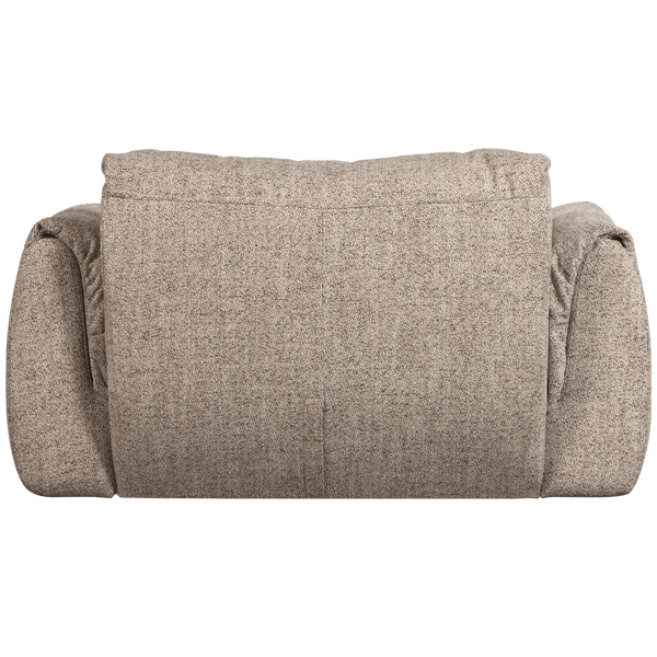 BAGGY LOVESEAT GEWEVEN STOF BRUIN MELANGE