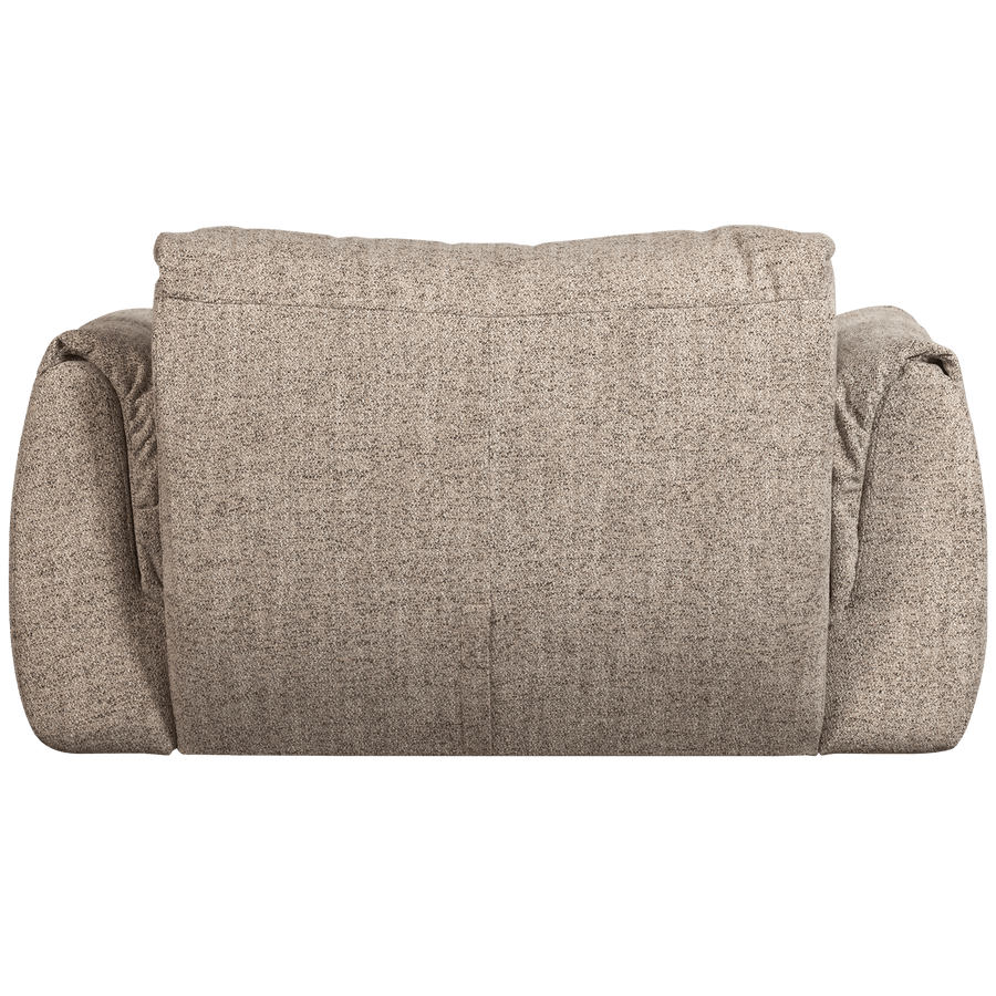 BAGGY LOVESEAT GEWEVEN STOF BRUIN MELANGE