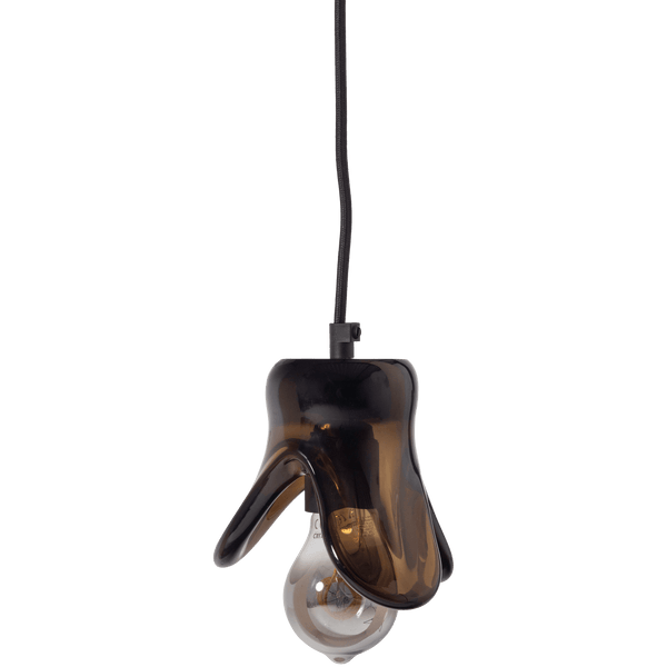 ELLE HANGLAMP KLEIN GLAS BRUIN