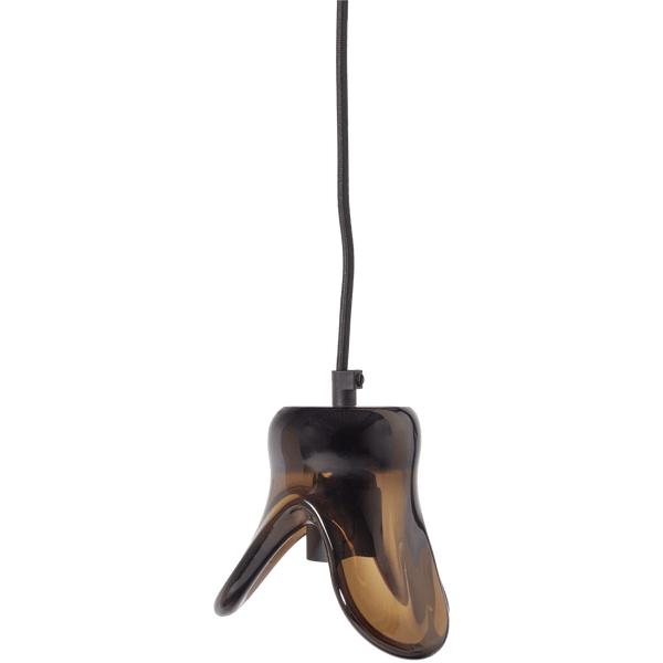 ELLE HANGLAMP KLEIN GLAS BRUIN