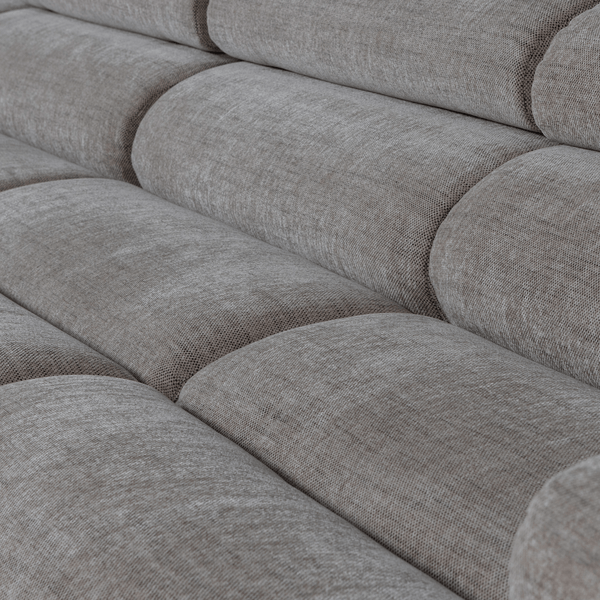 NOVI CHAISE LONGUE BANK LINKS GRIJS MELANGE
