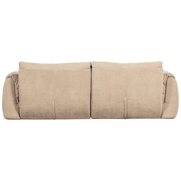 BAGGY 2-ZITS BANK GEWEVEN CHENILLE ZAND