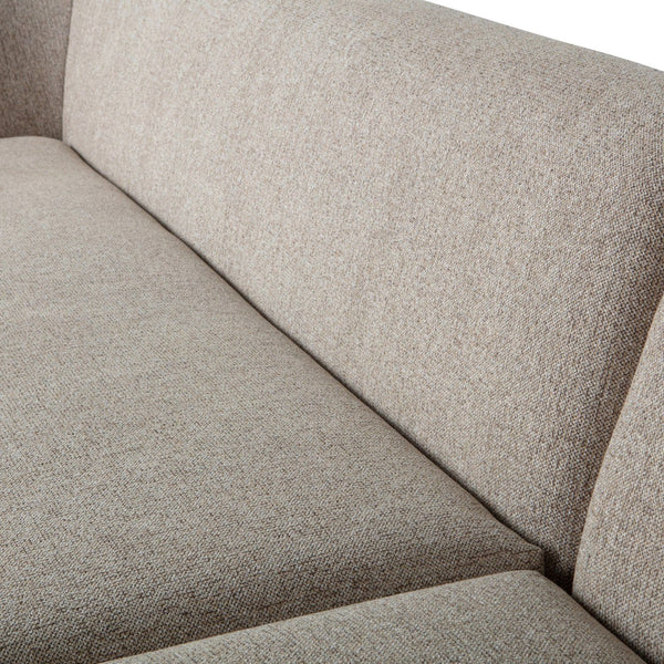 SLOPING HOEKBANK RECHTS NATUREL MELANGE