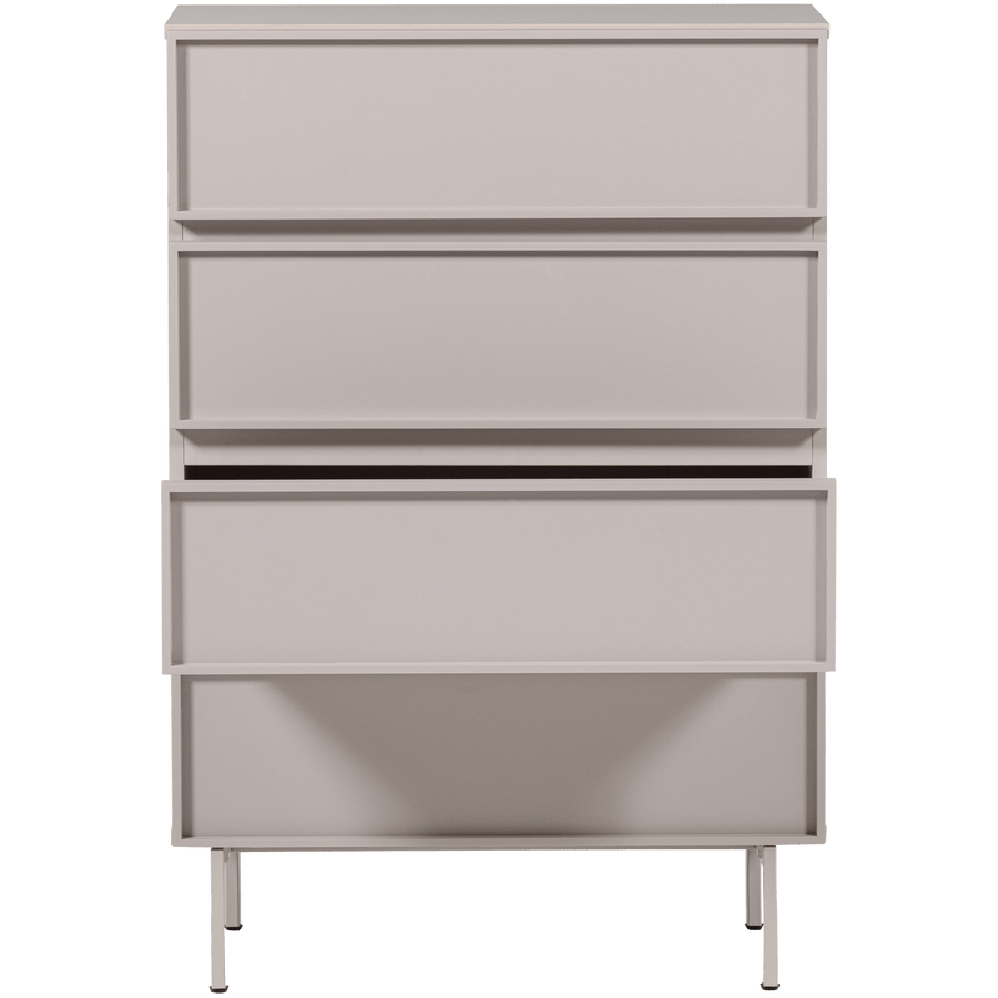 TOURS LADEKAST 4 LADES MELAMINE/MDF ZAND