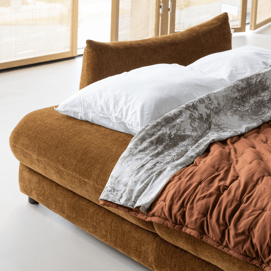 JONNE 3-ZITS SLAAPBANK CHENILLE BRUIN