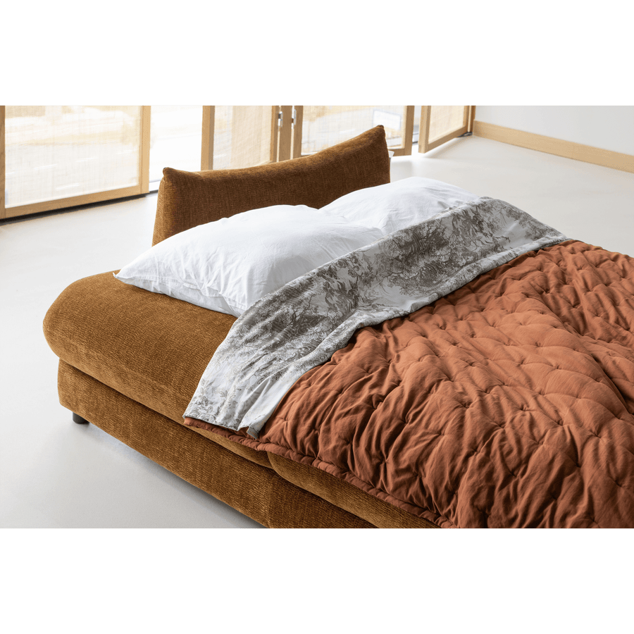 JONNE 3-ZITS SLAAPBANK CHENILLE BRUIN
