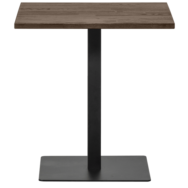 BISTRO TROMPETVOET METAAL MATZWART 72XO60 CM
