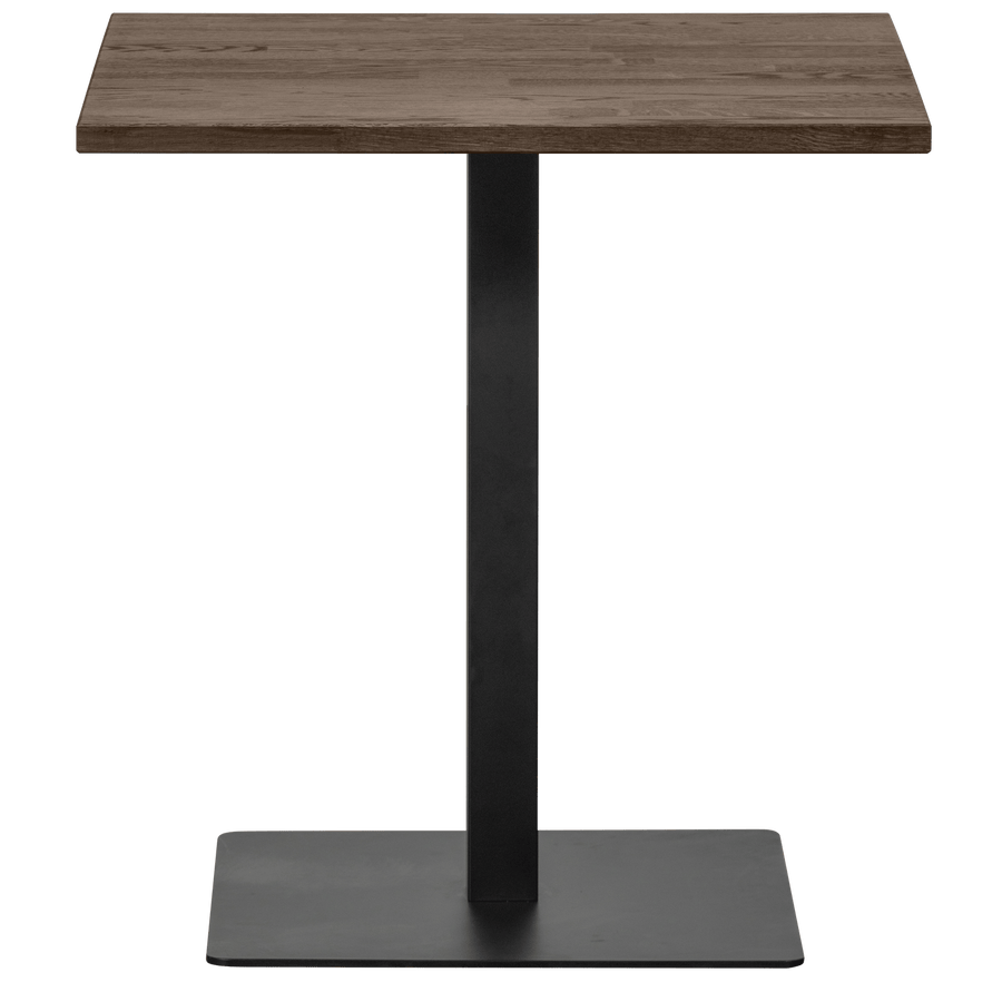 BISTRO TROMPETVOET METAAL MATZWART 72XO60 CM